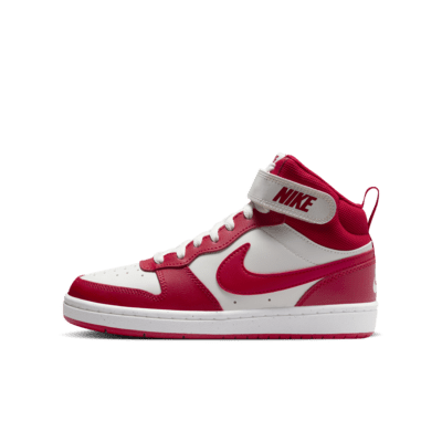 Nike schoenen rood wit on sale